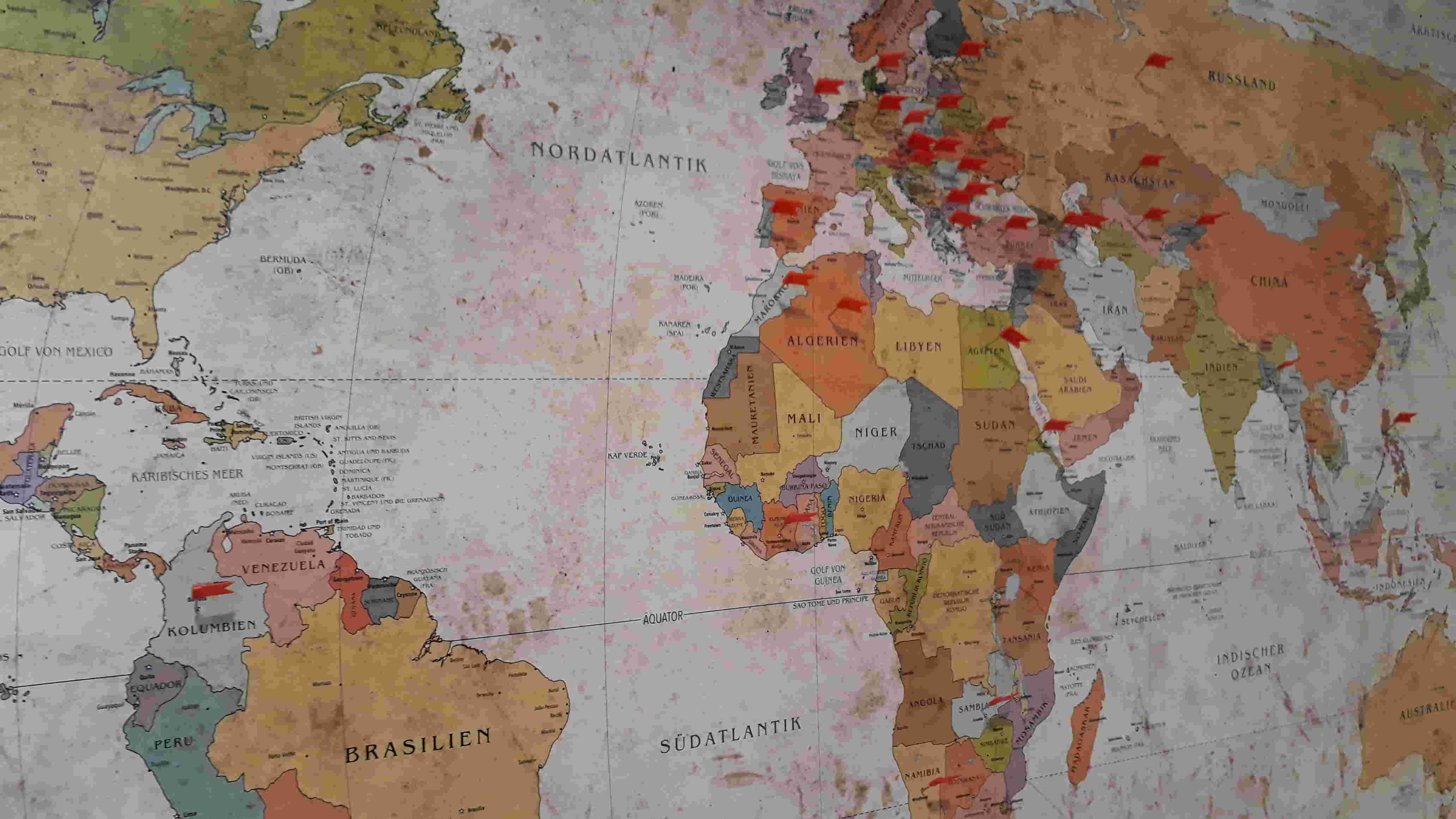 Abbildung Weltkarte